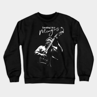 Charles Mingus way silhouette Crewneck Sweatshirt